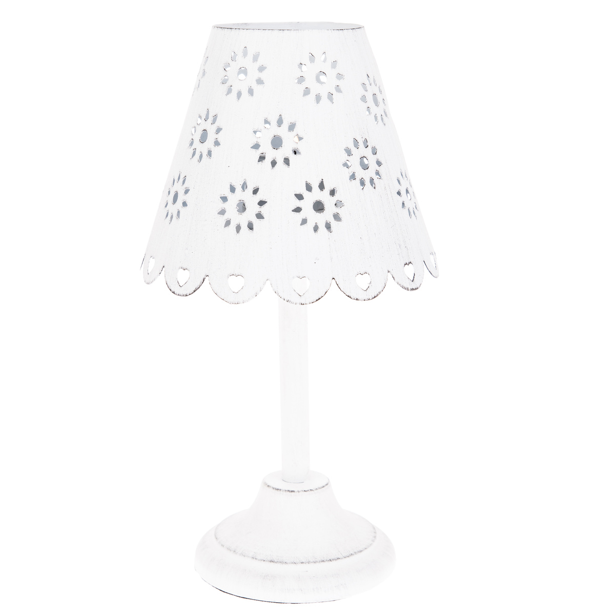 Kovový svietnik se stínidlem Paloma