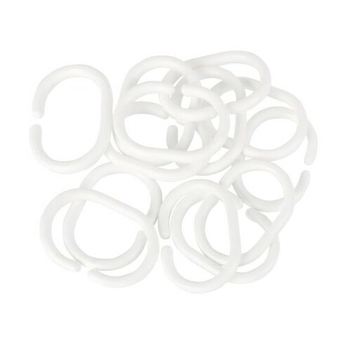 Bellatex Krúžky k sprchovým závesom Bellatex Krúžky k sprchovým závesom