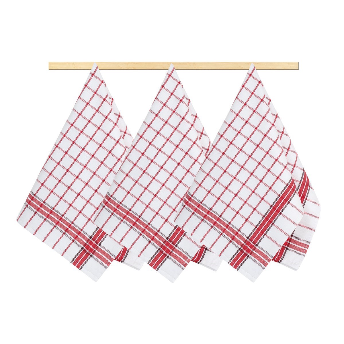 Bellatex Kuchynská utierka Kocka červená Bellatex Kuchynská utierka Kocka červená