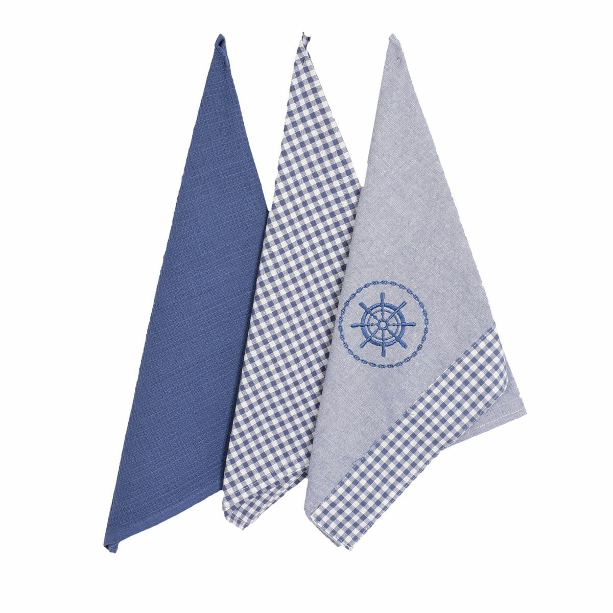 Forbyt Kuchynská utierka námornícky štýl modrá