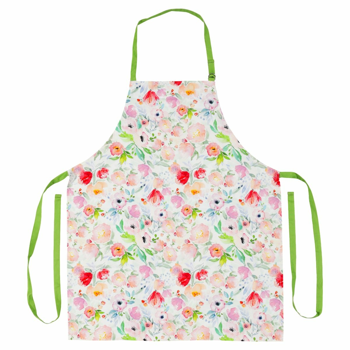 Kuchynská zástera Pivonky v ružových farbách Kuchynská zástera Pivonky v ružových farbách