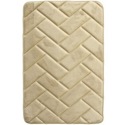 VOPI Kúpeľňová predložka s pamäťovou penou Parketa béžová VOPI Kúpeľňová predložka s pamäťovou penou Parketa béžová