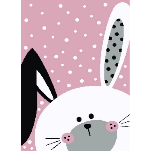 Vopi Kusový detský koberec Kiddo 0131 pink Vopi Kusový detský koberec Kiddo 0131 pink