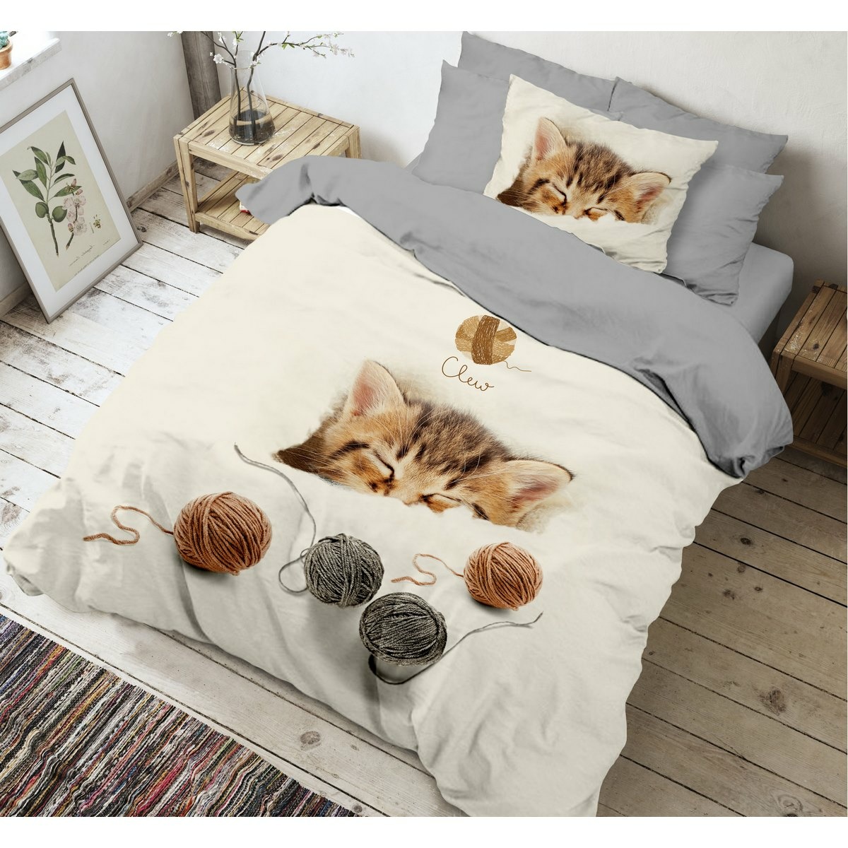 Kvalitex Bavlnené obliečky Kitten 3D