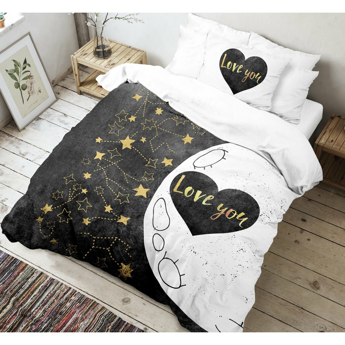 Kvalitex Bavlnené obliečky Love 3D