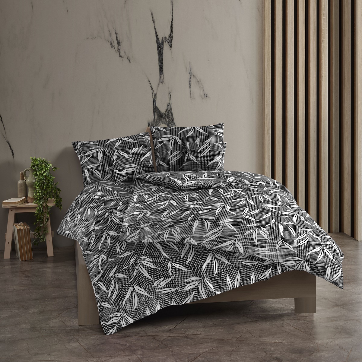 Kvalitex Bavlnené obliečky Osaka sivá