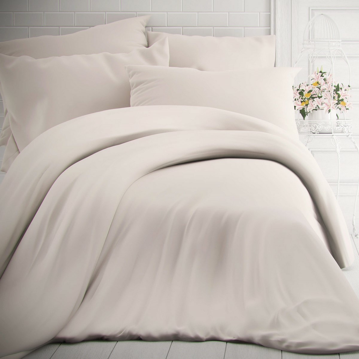 Kvalitex Bavlnené obliečky biela