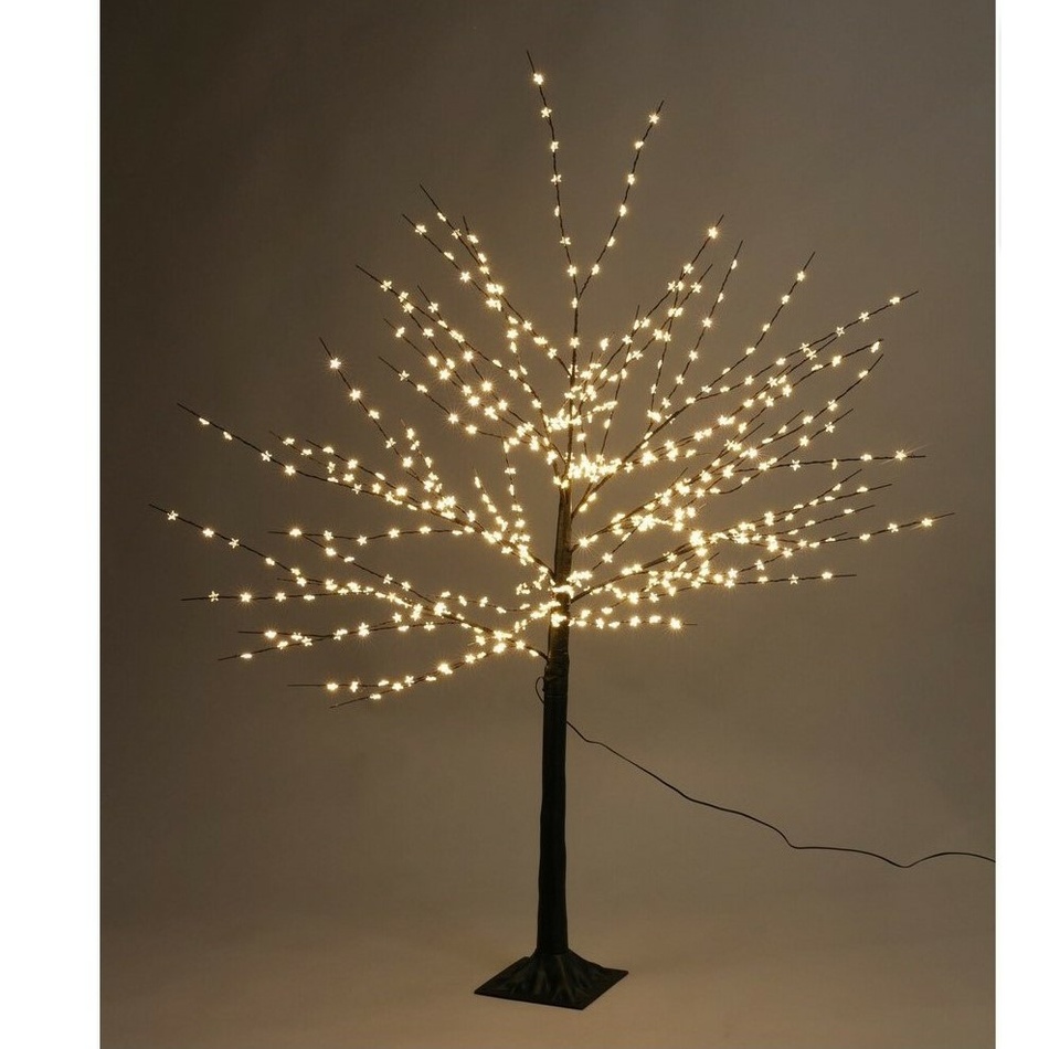 LED Stromček s kvietkami