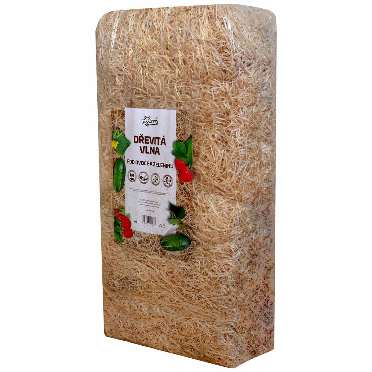 LIMARA Drevitá vlna pod ovocie a zeleninu 3kg LIMARA Drevitá vlna pod ovocie a zeleninu 3kg
