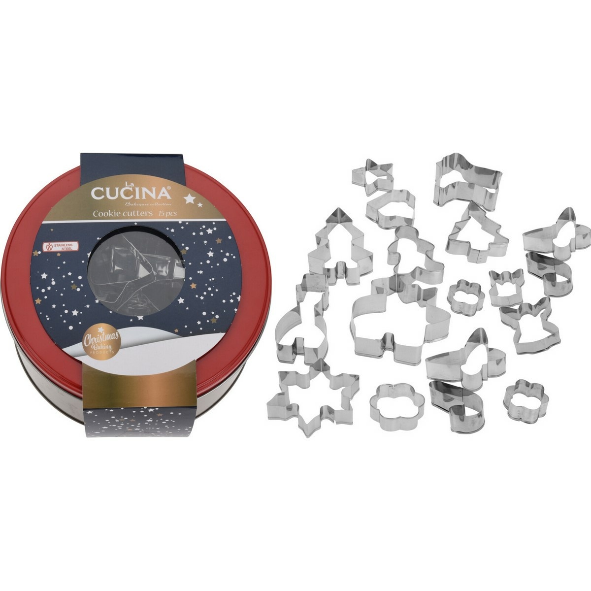 La Cucina Sada vianočných vykrajovadiel