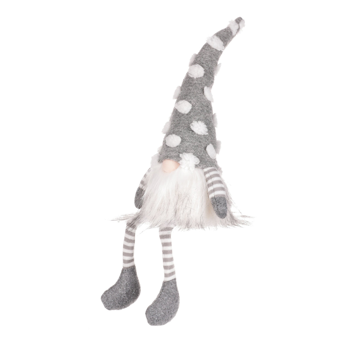 Látková dekorácia Škriatok s LED osvetlením I