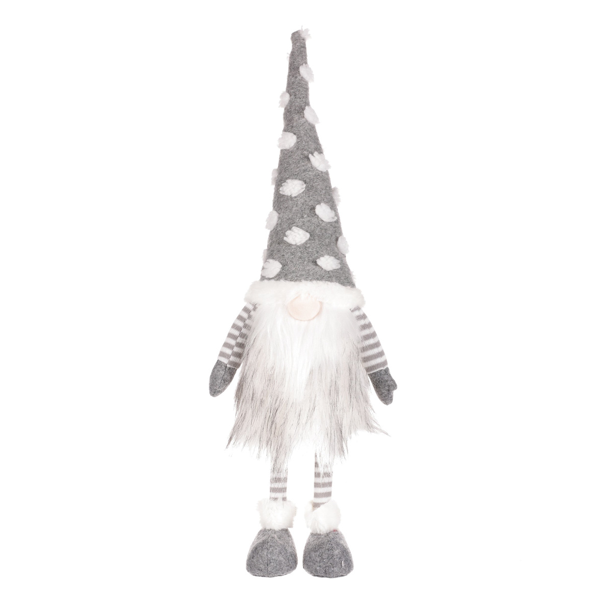 Látková dekorácia Škriatok s LED osvetlením II