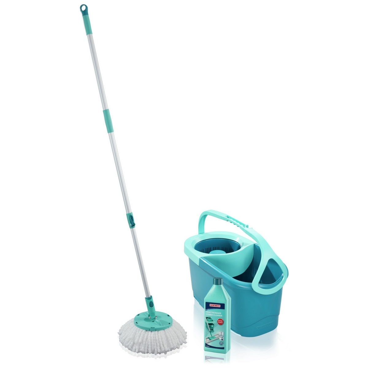 Leifheit Rotation Disc Mop Ergo set + ZADARMO čistič na silne znečistené podlahy 1 l Leifheit Rotation Disc Mop Ergo set + ZADARMO čistič na silne znečistené podlahy 1 l