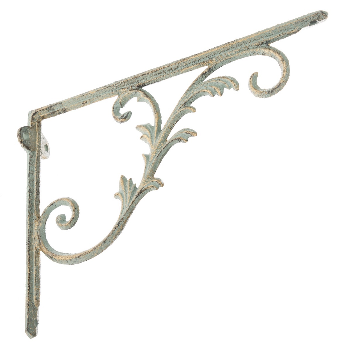 Liatinová konzola pod poličku Mensola biela Liatinová konzola pod poličku Mensola biela