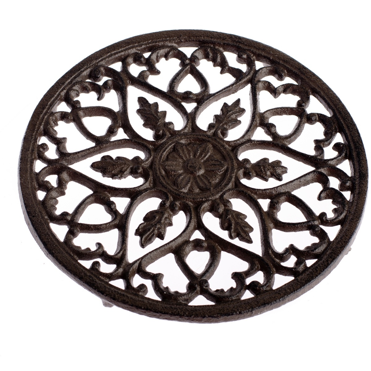 Liatinová podložka pod hrniec Mandalle čierna Liatinová podložka pod hrniec Mandalle čierna