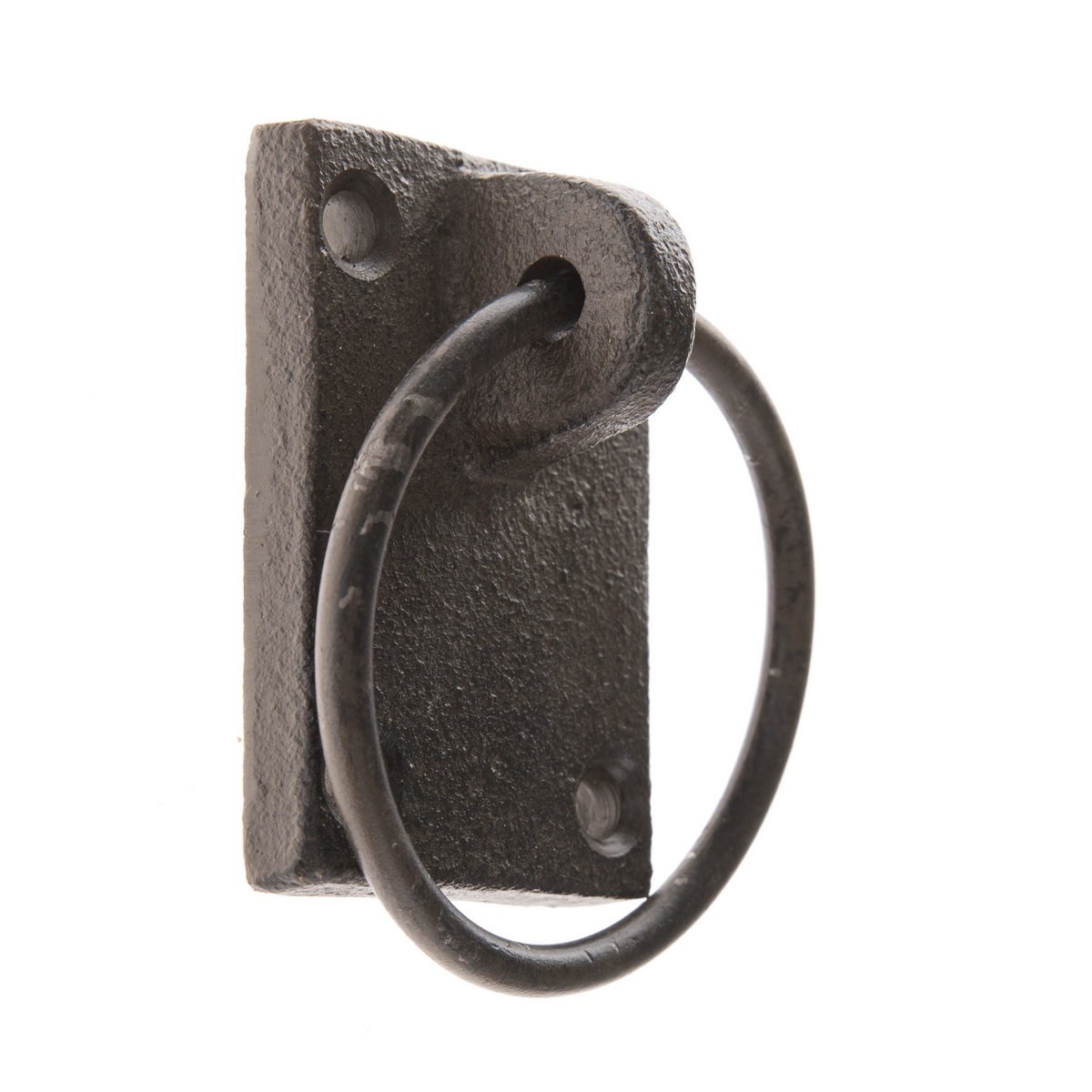 Liatinová úchytka Kruh čierna Liatinová úchytka Kruh čierna