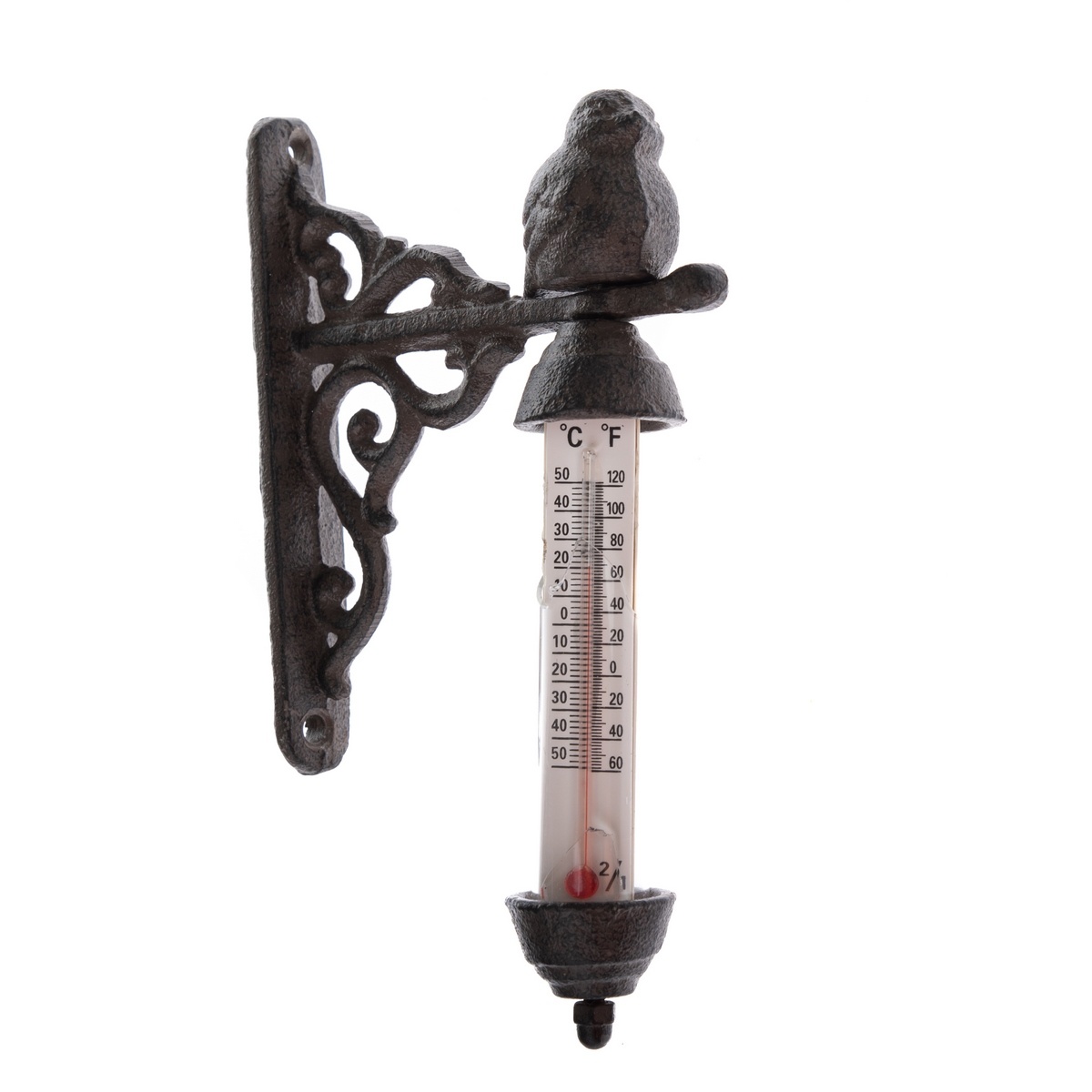 Liatinový nástenný teplomer Liatinový nástenný teplomer