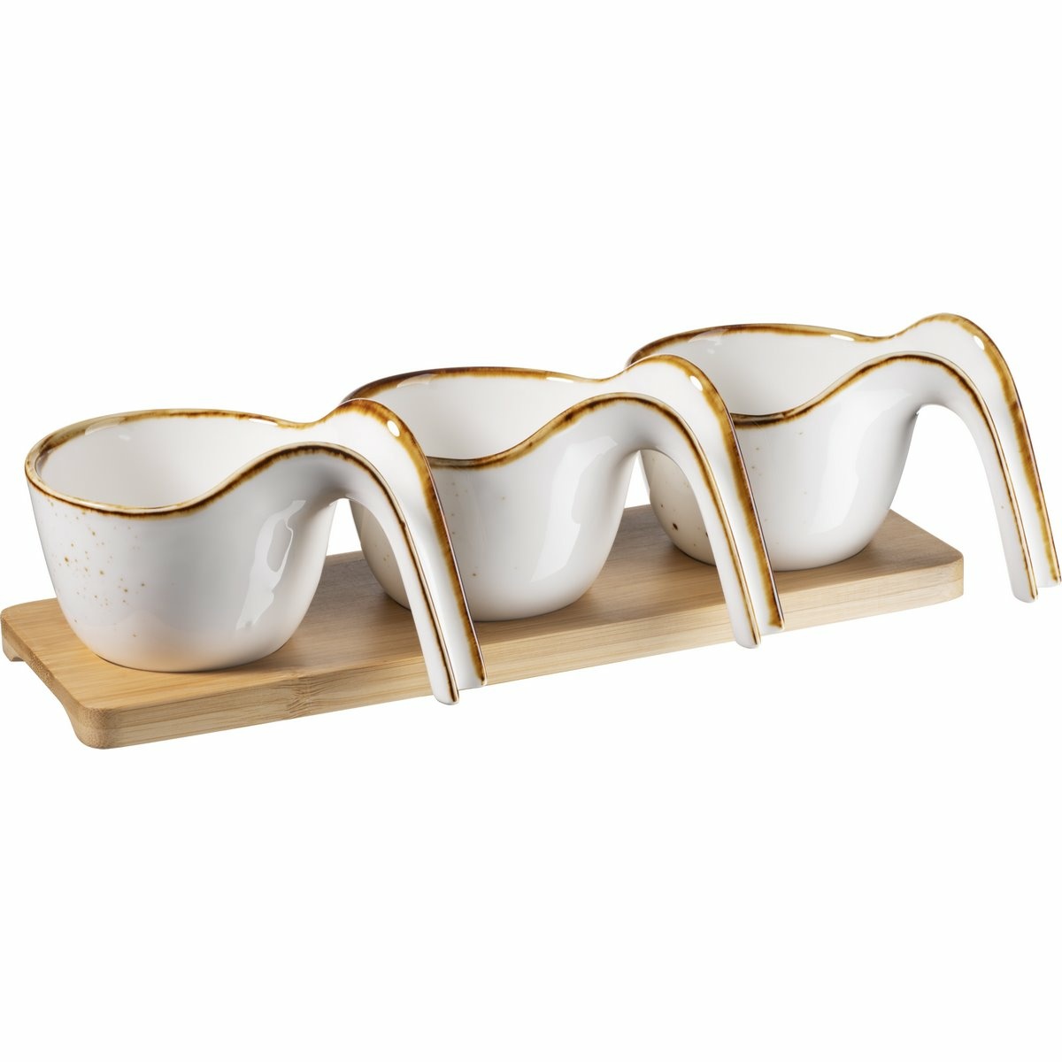 Mäser 4-dielna sada gurmánskych misiek s podnosomPintar I Mäser 4-dielna sada gurmánskych misiek s podnosomPintar I