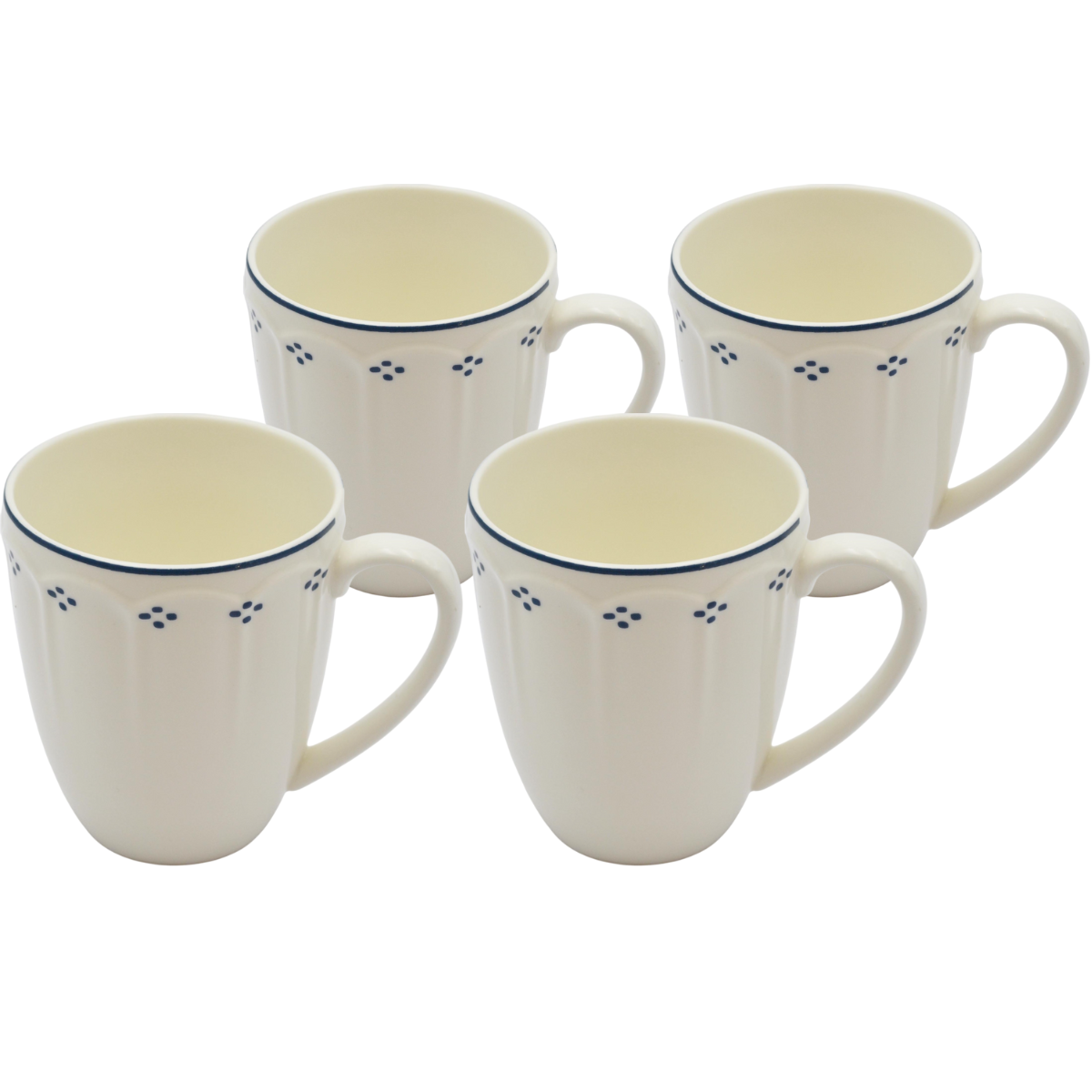 Mäser Súprava hrnčekov na kávu Lova Blue 390 ml Mäser Súprava hrnčekov na kávu Lova Blue 390 ml