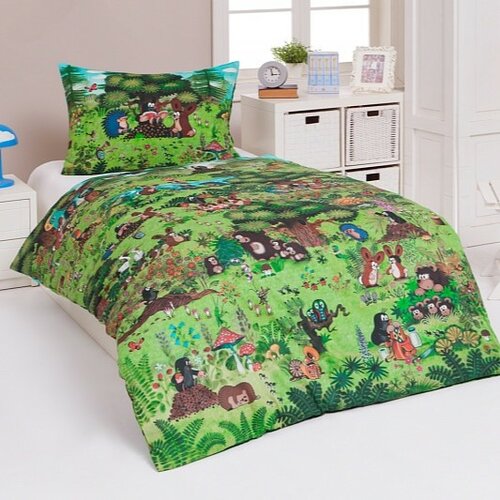 Matějovský Bavlnené obliečky Deluxe Krtko v lese