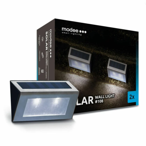 Modee LED solárne nástenné svietidlo ML-WS108 Modee LED solárne nástenné svietidlo ML-WS108