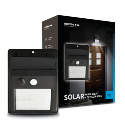 Modee LED solárne nástenné svietidlo s PIR ML-WS105 Modee LED solárne nástenné svietidlo s PIR ML-WS105