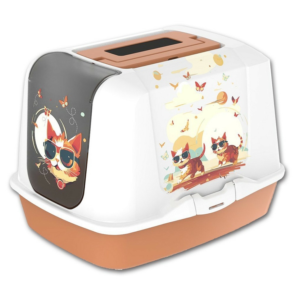 Moderná Toaleta pre mačky Trendy Indy&Louise