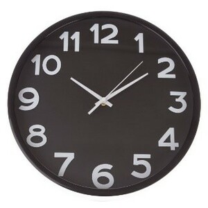 Nástenné hodiny City black Nástenné hodiny City black