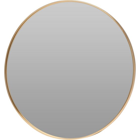 Nástenné zrkadlo Golden, 40 cm, kovový rám
