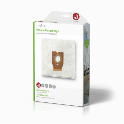 Nedis DUBG220PHI4 vrecká do vysávač Philips Oslo + Nedis DUBG220PHI4 vrecká do vysávač Philips Oslo +