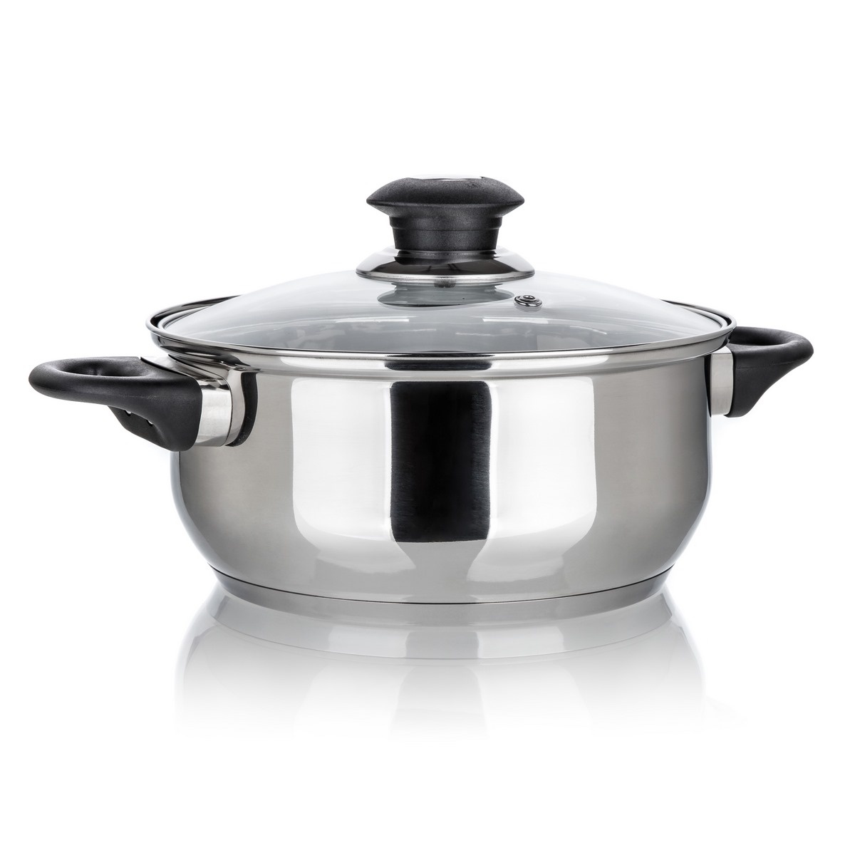 Nehrdzavejúci hrniec s pokrievkou Super Value Nehrdzavejúci hrniec s pokrievkou Super Value