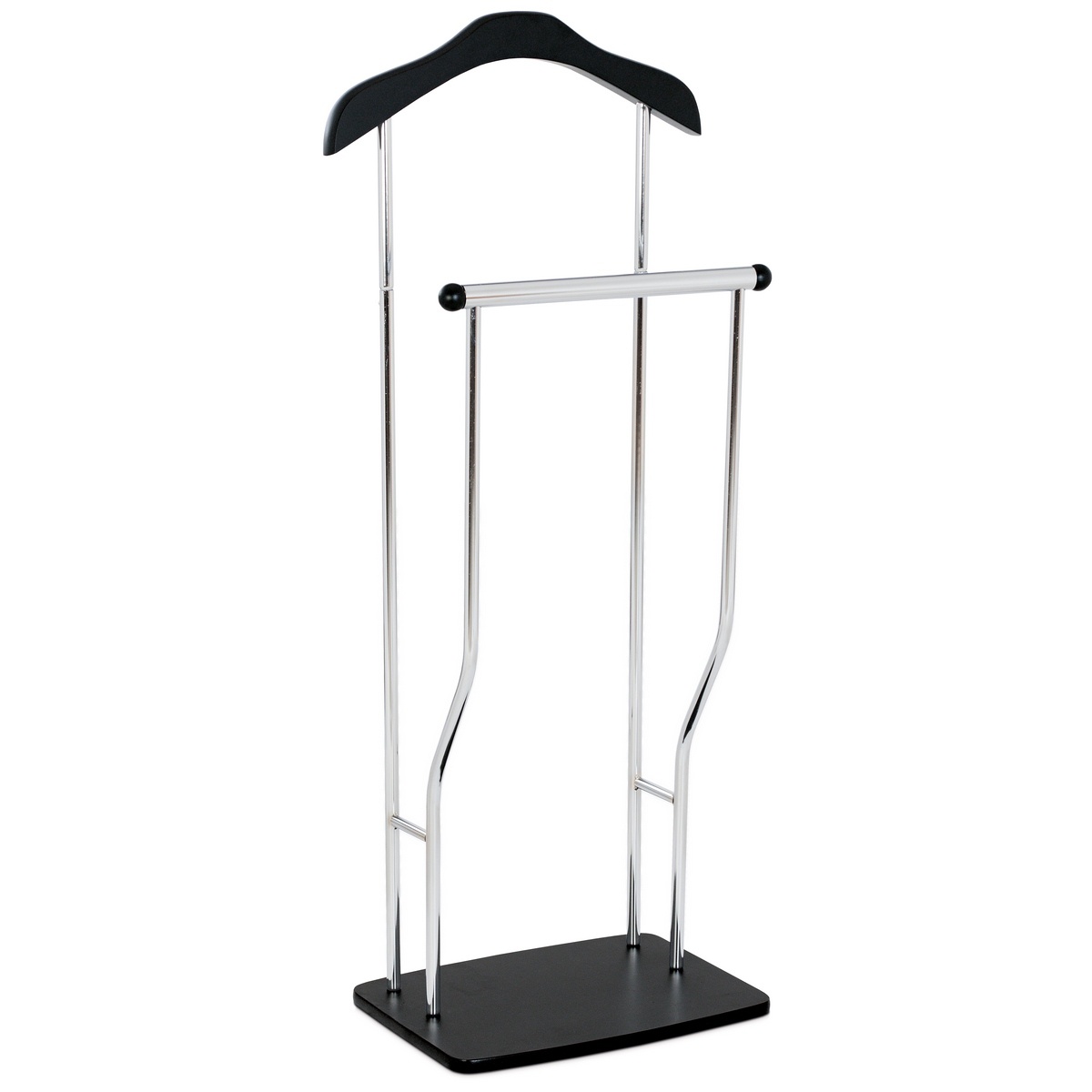 Autronic Nemý sluha Dustin chróm / čierna Autronic Nemý sluha Dustin chróm / čierna