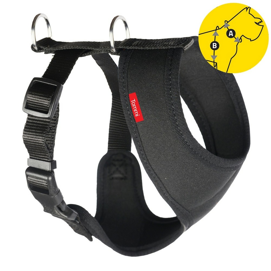 Neoprénový postroj do auta Tommi M Neoprénový postroj do auta Tommi M