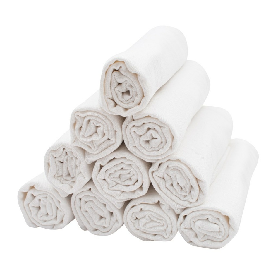 Bavlnené plienky NEW BABY 70x80 cm PREMIUM 10 ks Bavlnené plienky NEW BABY 70x80 cm PREMIUM 10 ks