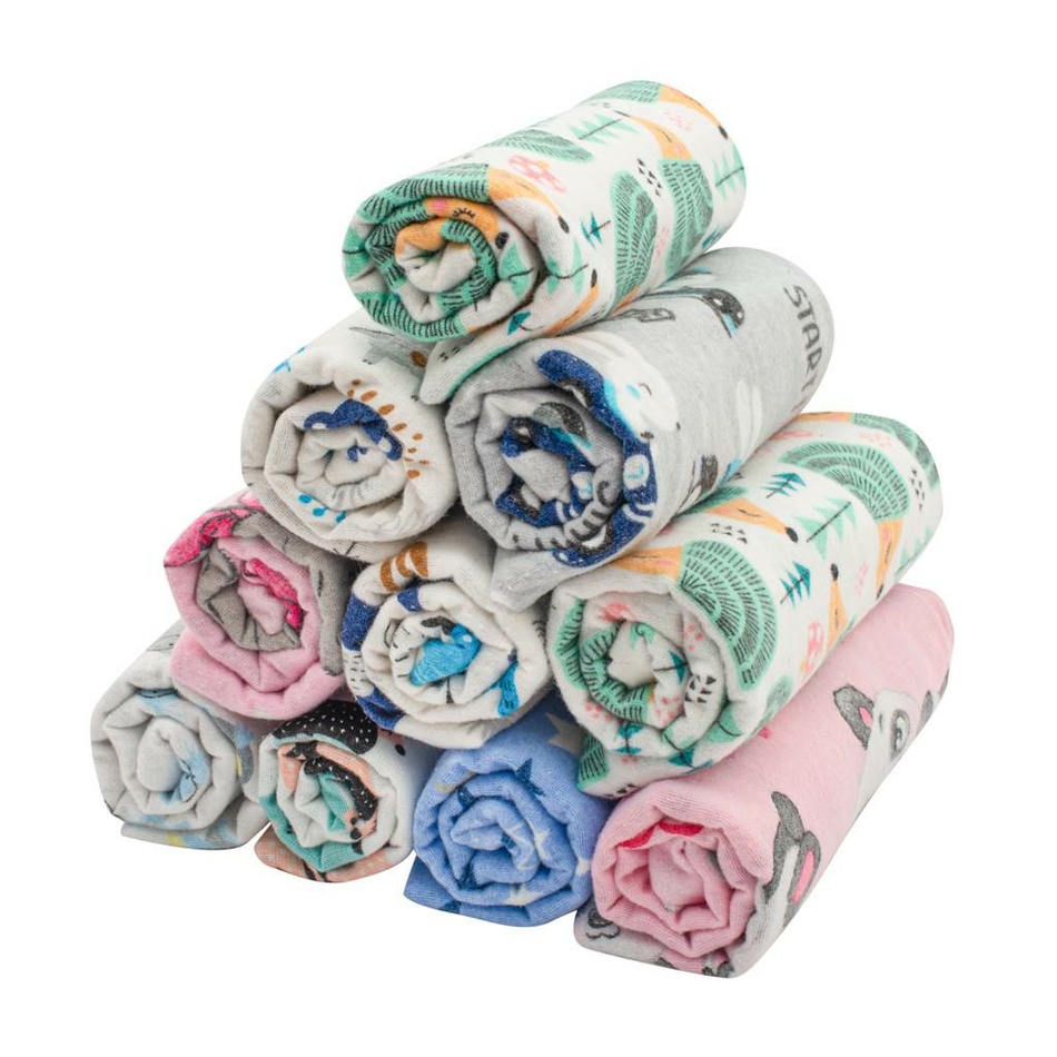 New Baby Flanelová Plienka S Potlačou 10 Ks New Baby Flanelová Plienka S Potlačou 10 Ks