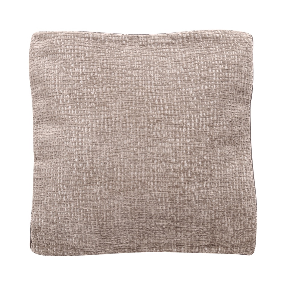 Boma Trading Obliečka na vankúš Lola sivohnedá