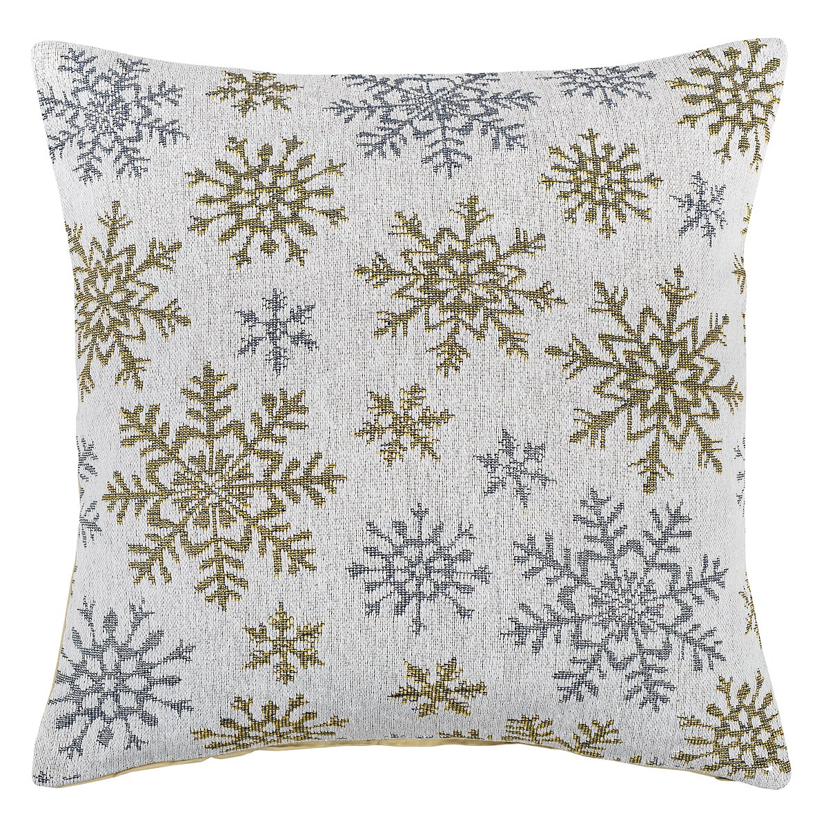 Dakls Obliečka na vankúšik Snowflakes biela