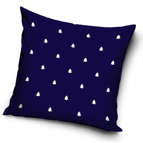 Tiptrade Obliečka na vankúšik Vianočná Pohoda modrá Tiptrade Obliečka na vankúšik Vianočná Pohoda modrá