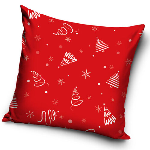 Tiptrade Obliečka na vankúšik Vločky a Stromčeky Tiptrade Obliečka na vankúšik Vločky a Stromčeky