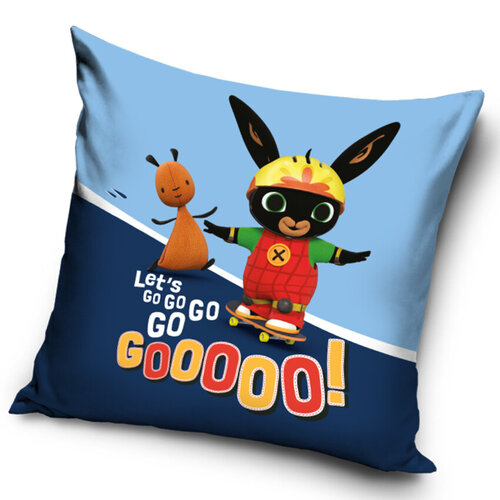 Carbotex Obliečka na vankúšik Zajačik Bing a Flop Let's Go! Carbotex Obliečka na vankúšik Zajačik Bing a Flop Let's Go!