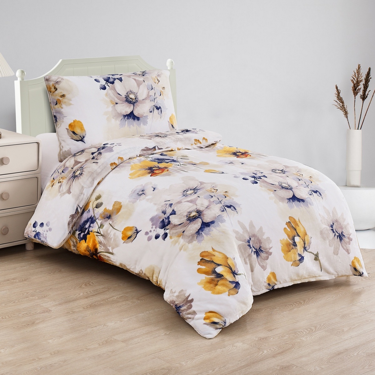 Jahu Obliečky mikroplyš Kvety farebné