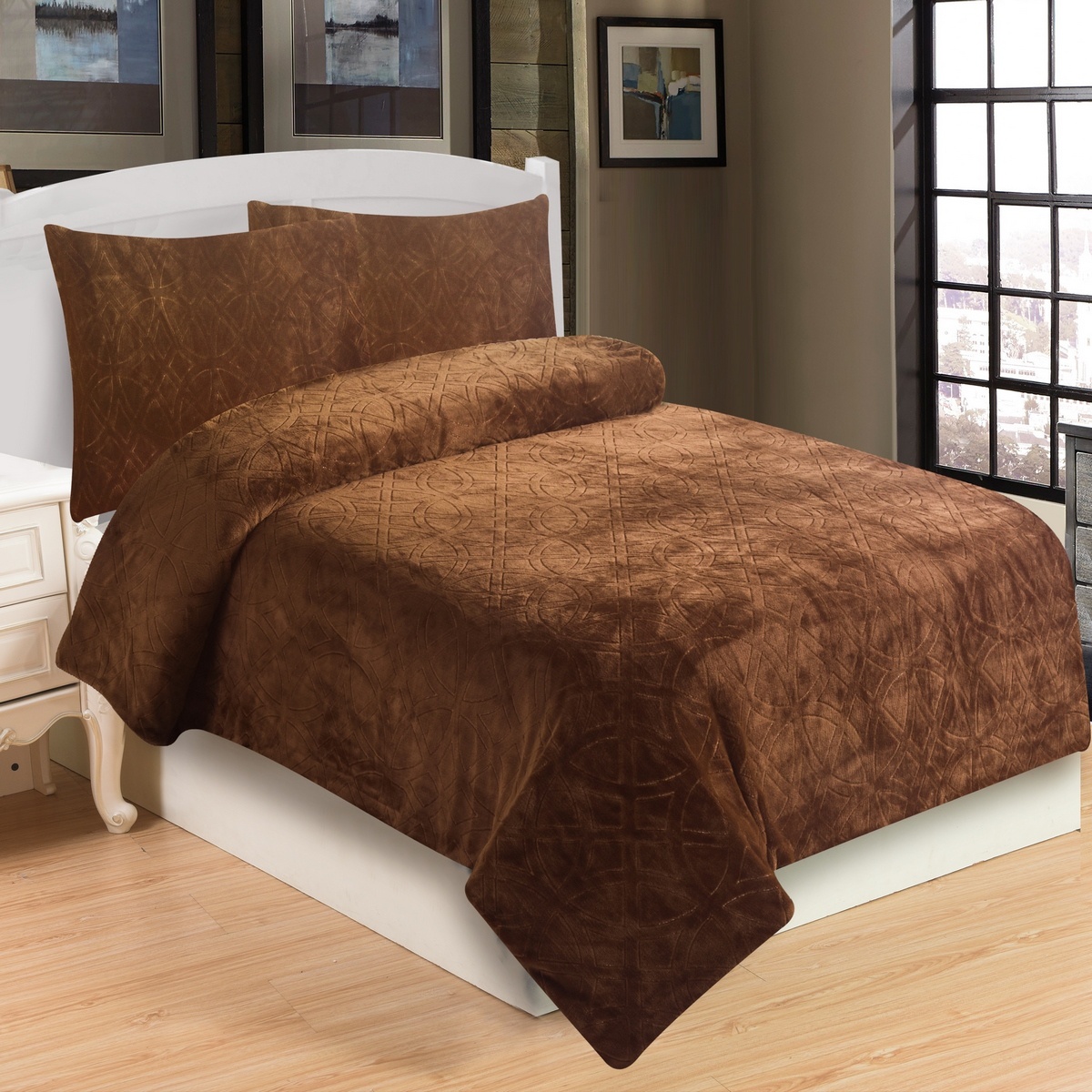 Jahu Obliečky mikroplyš Symbol hnedá Jahu Obliečky mikroplyš Symbol hnedá