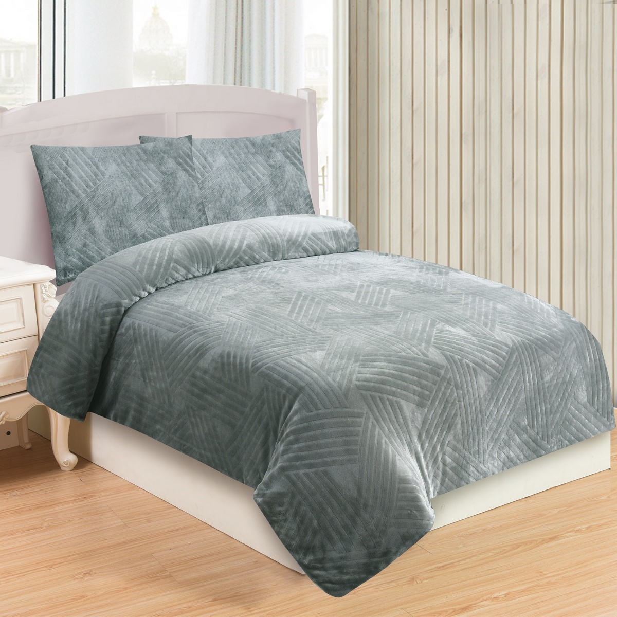 Jahu Obliečky mikroplyš Trojica sv. sivá Jahu Obliečky mikroplyš Trojica sv. sivá