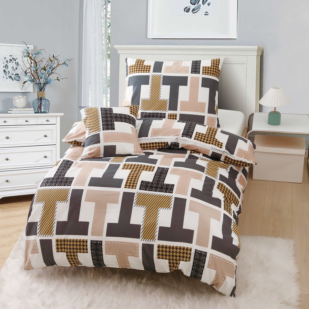 Jahu Obliečky mikrosatén BRUCE /12/ Jahu Obliečky mikrosatén BRUCE /12/