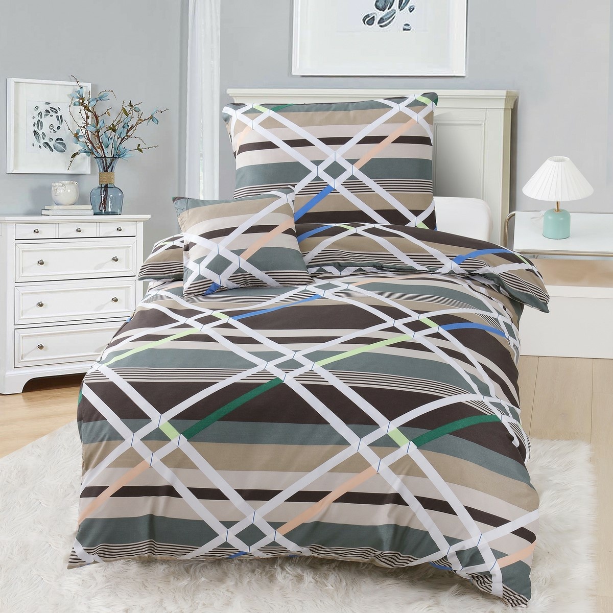 Jahu Obliečky mikrosatén MATEO /10/ Jahu Obliečky mikrosatén MATEO /10/