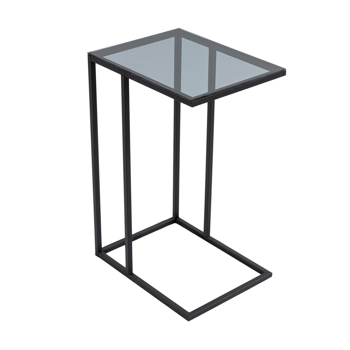 Odkladací stolík Alaska C Smoked Glass