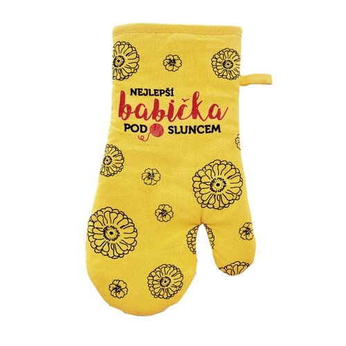 Orion Kuchyňská chňapka s magnetem NEJLEPŠÍ BABIČKA Orion Kuchyňská chňapka s magnetem NEJLEPŠÍ BABIČKA