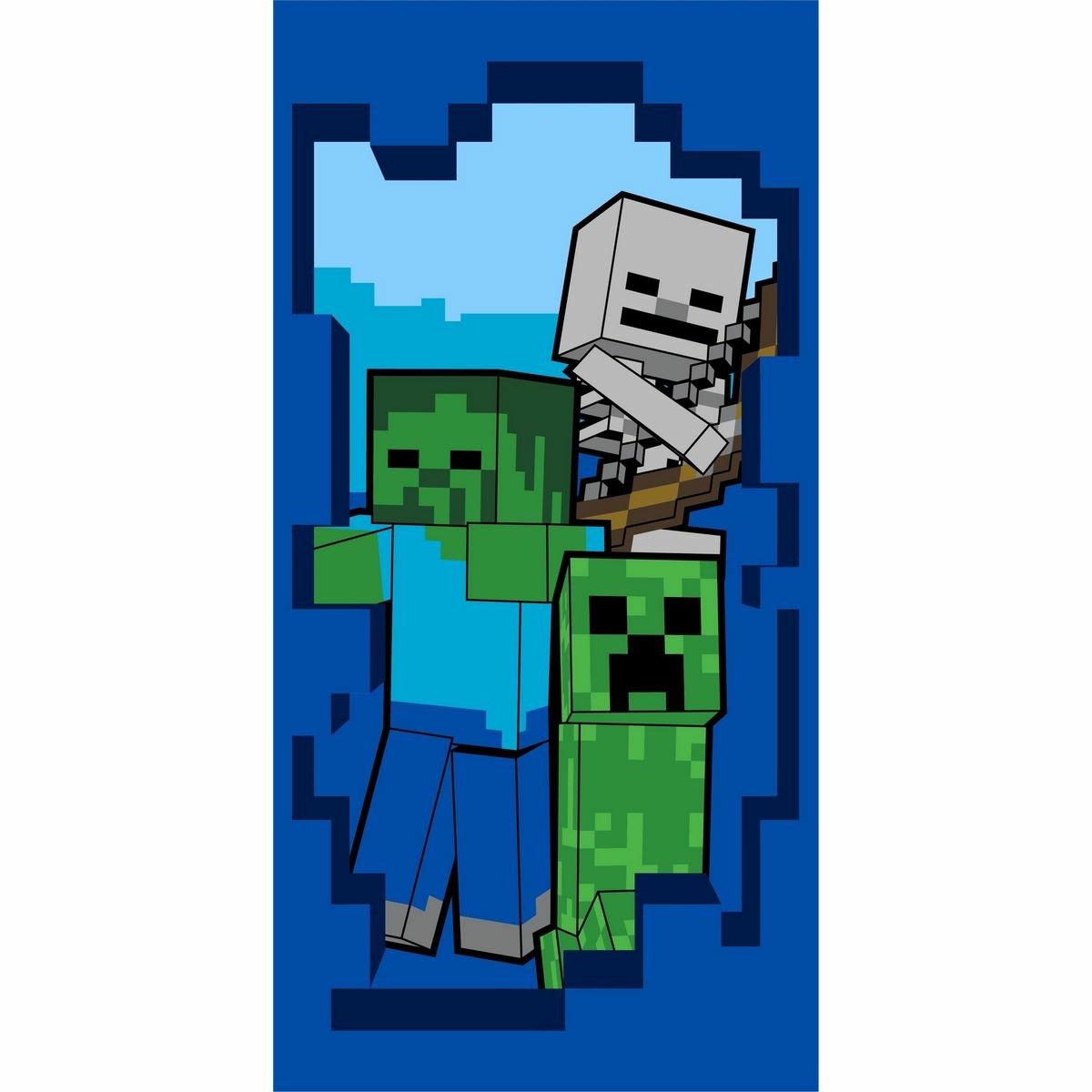 Jerry Fabrics Osuška Minecraft Beware Jerry Fabrics Osuška Minecraft Beware