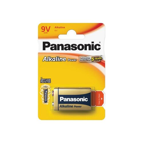 Panasonic Batéria 6LF22APB/1BP alkaline power (6LR61) Panasonic Batéria 6LF22APB/1BP alkaline power (6LR61)