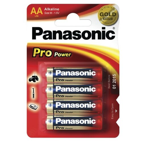 Panasonic LR6PPG/4BP Pro Power Gold batéria Panasonic LR6PPG/4BP Pro Power Gold batéria